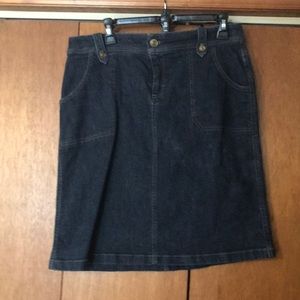 Denim skirt